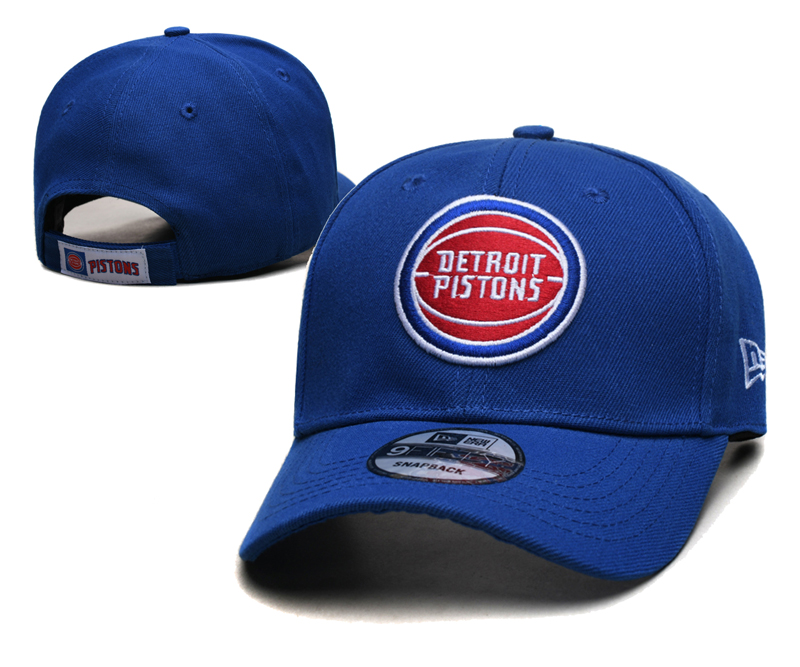 2024 NBA Detroit Pistons Hat TX20240304